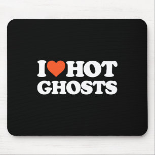 Mousepad Amor Fantasmas Quentes - I Heart Ghosts - Y Ghost