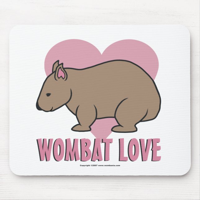 Mousepad Amor II de Wombat (Frente)