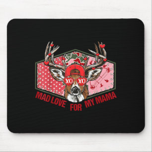 Mousepad Amor Louco Retro Por Meus Meninos Caçadores de Vea