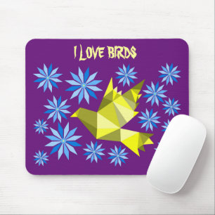 MOUSEPAD AMOR PÁSSARO