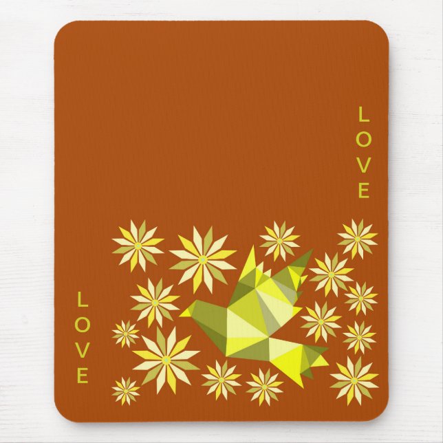 MOUSEPAD AMOR PÁSSARO (Frente)