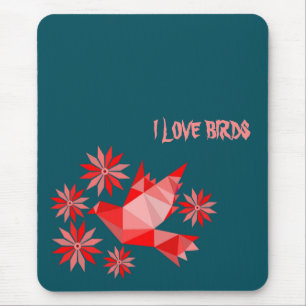 MOUSEPAD AMOR PÁSSARO