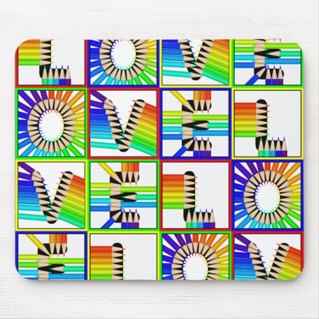 MOUSEPAD AMOR PENCILS (Frente)