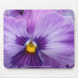 Mousepad amor perfeito roxo da lavanda b7