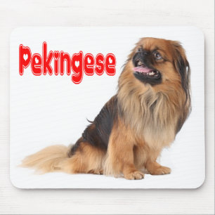 Mousepad Amor Por Pôster de Cachorro da Raça Pekingese em M