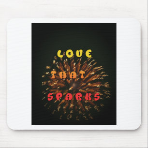 Mousepad Amor Que Gira Abstrato
