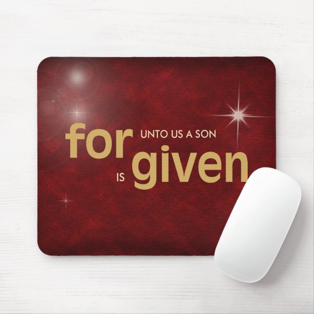 Mousepad Amor religioso de Natal (Com mouse)