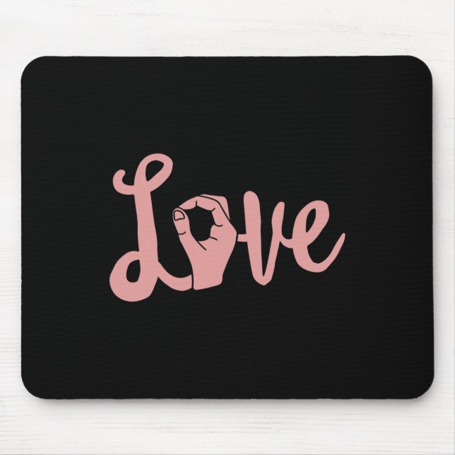 Mousepad Amor Sempre ganha Consciência de Deficientes Audit (Frente)