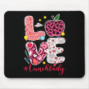 Mousepad Amor Senhora Almoço Coração Dia dos Namorados Cafe
