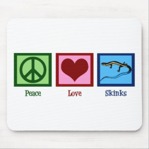 Mousepad Amor Skinks da paz