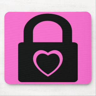 Mousepad amor travado.