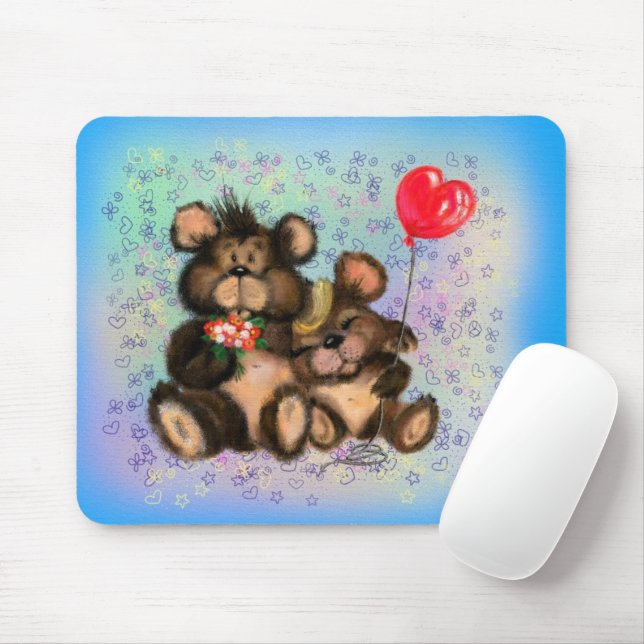 Mousepad Amor Verdadeiro (Com mouse)