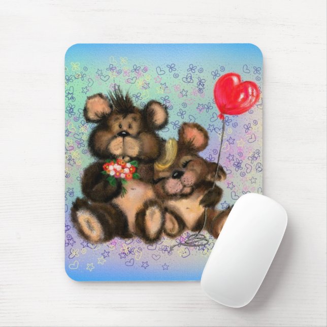 Mousepad Amor Verdadeiro - Bonito (Com mouse)