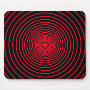 Mousepad Amor Vermelho - Adicione suas cores