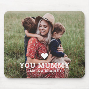 Mousepad Amor Você Mamãe Foto Dia das Mães