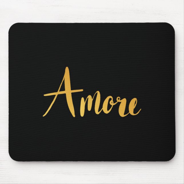 Mousepad Amore - Italian Love Valentine's Day  (Frente)