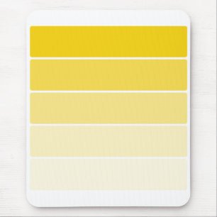 Mousepad Amostras de tinta amarela sunny