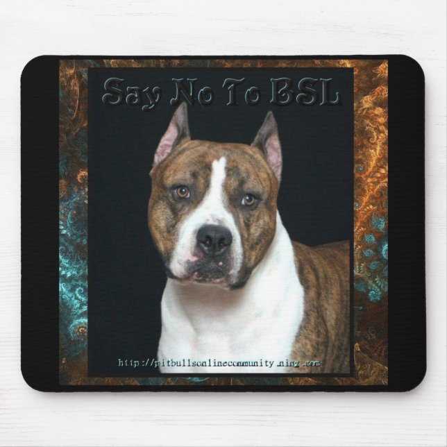 Mousepad Amstaff nenhum BSL (Frente)