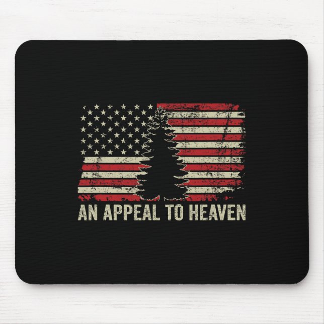 Mousepad An Appeal To Heaven - Usa Revolution Pine Tree Ame (Frente)