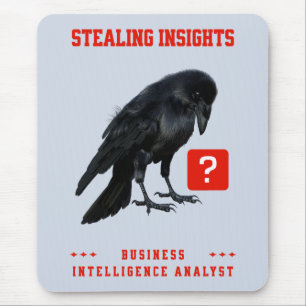 Mousepad Analista de Inteligência de Negócios da Crow