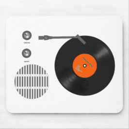 Mousepad Analog record player