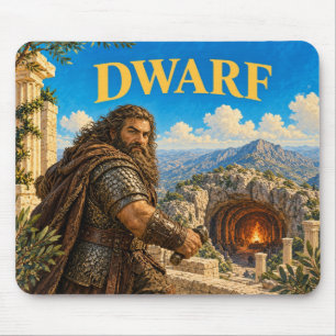 Mousepad Anão, Monstro de Fantasia Gótica