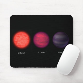 Mousepad Anãs Marrons, Como Viram Um Viajante Interestelar.