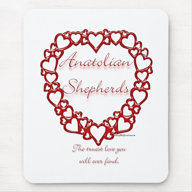 Mousepad Anatólia Shepherd True Love (Frente)