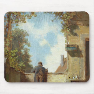 Mousepad Ancião no terraço