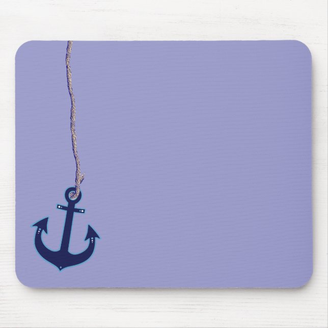 Mousepad âncora azul marinho (Frente)