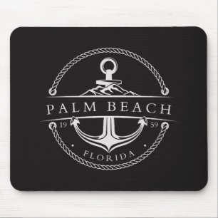 Mousepad Âncora Náutica Palm Beach Flórida 1959
