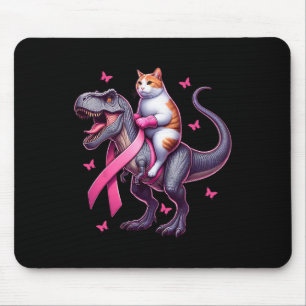 Mousepad Andando no Dinossauro Rex. Sensibilização do Cance