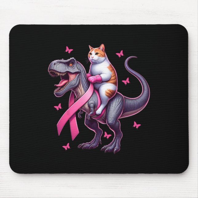Mousepad Andando no Dinossauro Rex. Sensibilização do Cance (Frente)