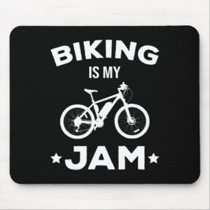 Mousepad Andar de Bicicleta é Minha Paixão Amante de Bicicl