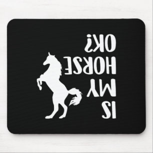 Mousepad Andar É Meu Cavalo Ok, Dressage Árabe Equestre