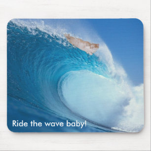 Mousepad Ande pelo bebê da onda!