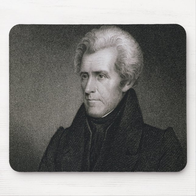 Mousepad Andrew Jackson (gravura) (Frente)