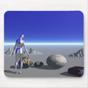 Mousepad Android-blue-planeta