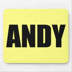 Mousepad Andy