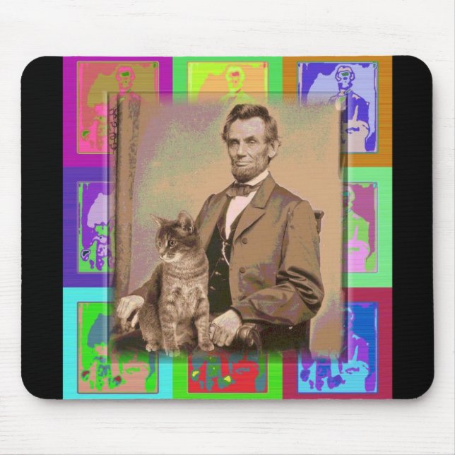 Mousepad Andy   Abraham Lincoln (Frente)