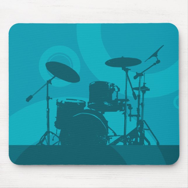 Mousepad anéis de baterista (Frente)