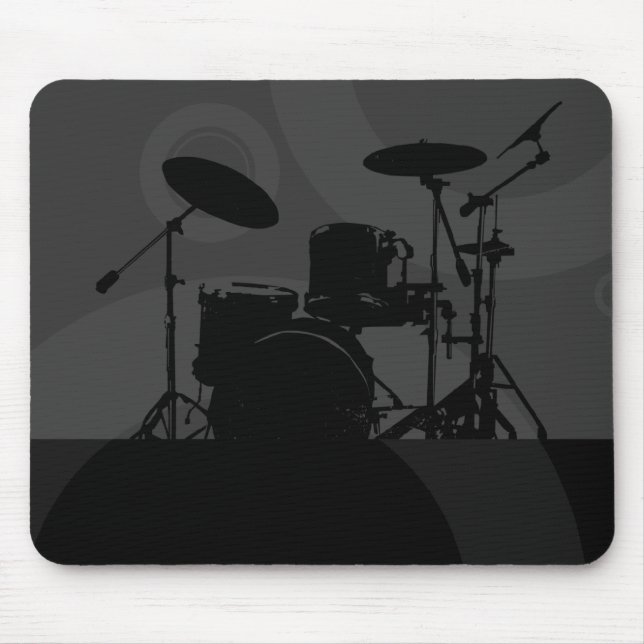 Mousepad anéis de baterista (Frente)