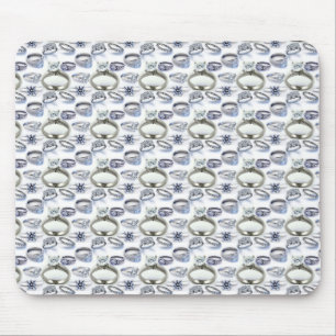 Mousepad Aneis de diamante