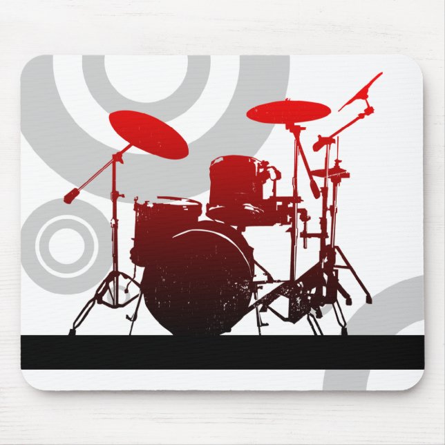Mousepad anéis do baterista (Frente)