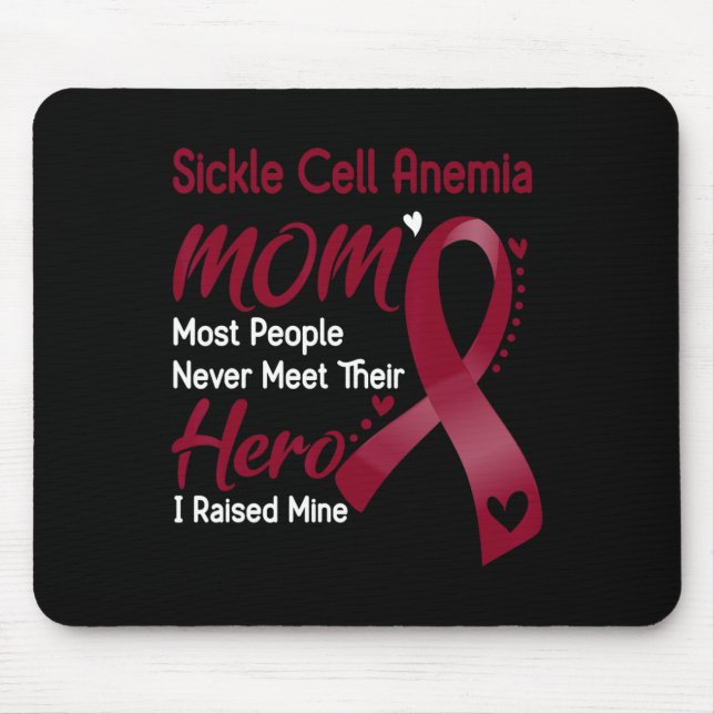 Mousepad Anemia De Células Falsiformes Mãe Eu Criei Mina (Frente)