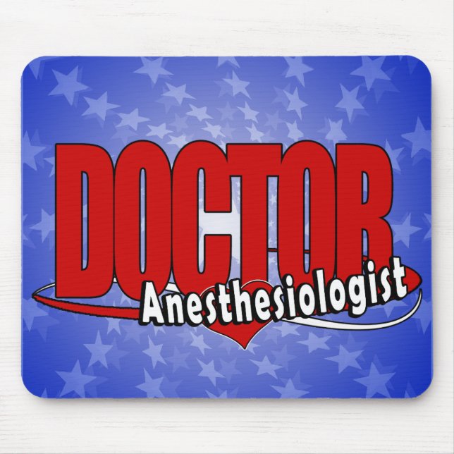 Mousepad Anestesiologista DOUTOR BIG RED LOGOTIPO (Frente)