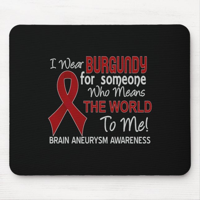 Mousepad Aneurisma cerebral Sensibilização inseparável das  (Frente)