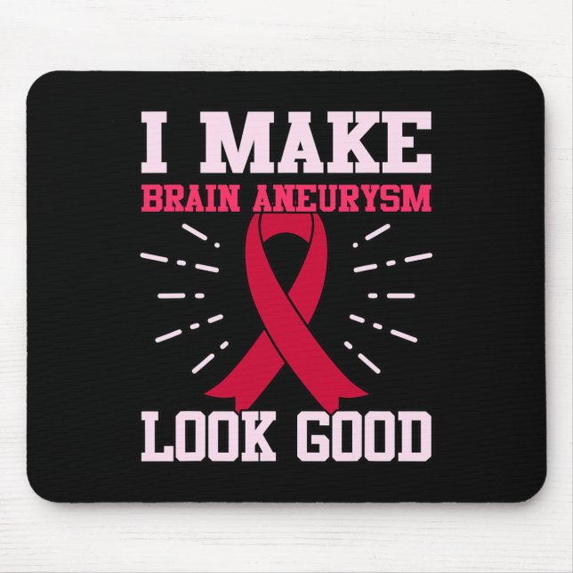 Mousepad Aneurismo cerebral - Tenha bom senso de consciênci (Frente)