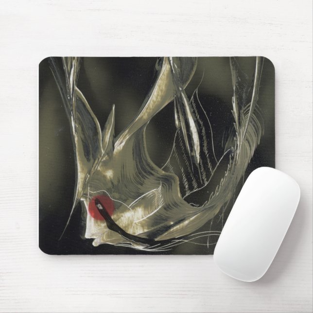 Mousepad Angel Fish Abstrato (Com mouse)