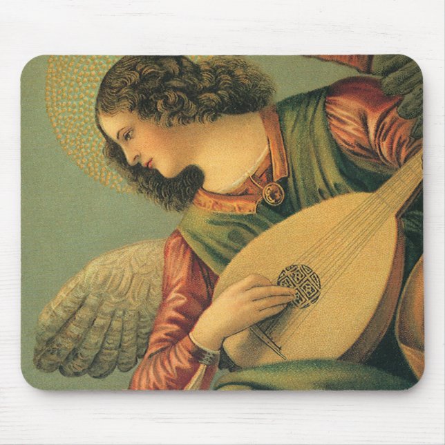 Mousepad Angel Musical, Melozzo da Forli, Arte Renascentist (Frente)